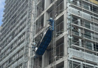 Bahçelievler'de yük asansörü düştü: Yaralılar var