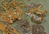 Edirne'de yoğurt kovasında 1 kilo 241 gram altın yakalandı