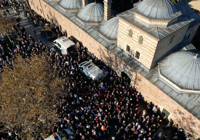 Kocaeli'de çöken binada hayatını kaybeden Bilir ailesine veda