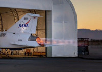 NASA'dan tarihi adım! Sessiz süpersonik jet X-59 ilk kez havalandı