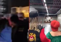 Tasma taktığı kadını sokakta dolaştırdı: İkisi de tutuklandı