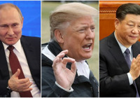 Trump: Putin ve Şi çok güçlü liderler, oyun oynayamazsınız