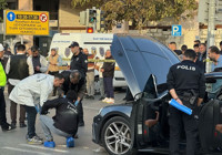 İzmir'de otomobilde silahlı saldırıya uğrayan kişi ağır yaralandı