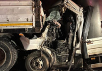 Süt toplama aracı TIR’a ok gibi saplandı: 1 ölü