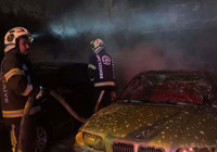 Denizli'de intikam ateşi 5 otomobili küle çevirdi