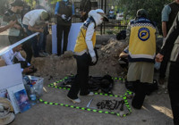 Şam kırsalında yeni toplu mezar bulundu