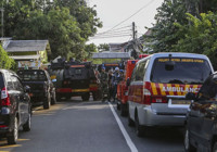 Endonezya'da camide patlama: Onlarca yaralı var