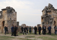 Vatikan heyeti, Papa’nın ziyareti öncesi Denizli'ye geldi