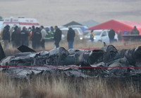 Ekiplerin bölgedeki çalışması sürüyor: Düşen kargo uçağının kara kutusu bulundu