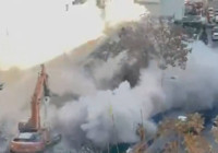 Ankara'da dört katlı bina yıkım sırasında çöktü