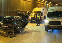 Adana'da korkunç kaza! Kafa kafaya çarpıştılar: 2 ölü, 1 yaralı var