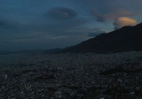 Mercek bulutu Uludağ'ı renklendirdi