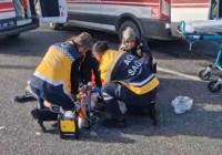 Taksinin çarptığı yaya öldü