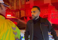 Kayseri'de hareketli dakikalar! Trafik polisi bile şaşırdı: "Mertcan bu ne Mertcan"