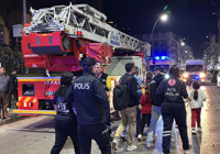 Ordu’da çatı katında çıkan yangında 5 kişi dumandan etkilendi