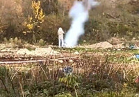 İş makinası doğalgaz hattına zarar verdi