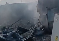 Rize'de şantiyede çıkan yangın söndürüldü