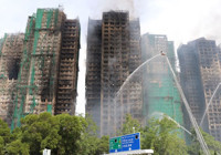 Hong Kong'daki yangın faciasında can kaybı 83'e yükseldi