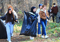Yayladan 1 saatte 1,4 ton atık toplandı