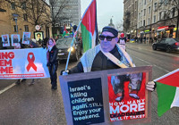 İsveç'te yüzlerce kişi sokağa indi: İsrail protesto edildi