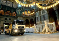 Ayasofya Bilim Kurulu'ndan vinç eleştirilerine yanıt: Notre Dame'de de kullanıldı