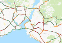 İstanbul'da sağanak trafiği etkiledi