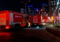 Başakşehir'de restoranda çıkan yangın söndürüldü