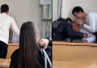 Lisede skandal görüntüler! Öğretmene yapılanlar izleyenleri bile utandırdı