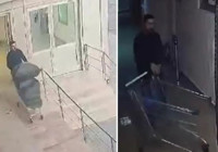 Adliye soygununun görüntüleri ortaya çıktı! Altın ve gümüşü böyle çıkarmış