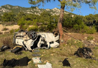 Antalya'da feci kaza! 2 genç hayatını kaybetti