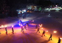 Sarıkamış kayak sezonuna "Merhaba" dedi