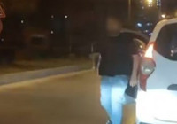 Trafikte tartıştığı sürücüye yumruk attı