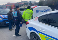 Bursa-Mudanya yolunda bisikletli kazası