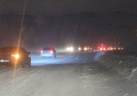 Kurubaş Geçidi’nde tipi etkili oluyor