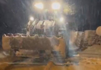 Karda mahsur kalan 50 işçi kurtarıldı