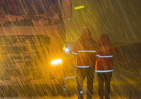 Muş’ta kar ve tipi: Yolda mahsur kalan 180 kişinin imdadına Kızılay yetişti