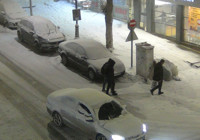 Kars’ta kar ve tipiden göz gözü görmüyor