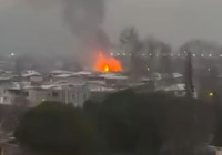 Bursa'da palet fabrikasında yangın