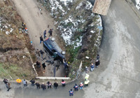 Kastamonu'da hafif ticari araç şarampole uçtu: 1 kişi hayatını kaybetti