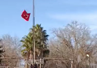Nusaybin sınırında provokasyon! Türk bayrağını indirdiler