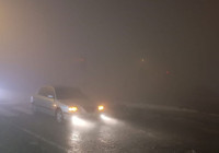 Kahramanmaraş sise teslim oldu, göz gözü görmedi