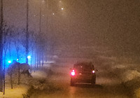 Elazığ'da gece saatlerinde sis etkili oldu