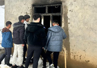 Hakkari'de ev yangını