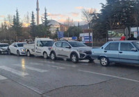 Isparta’da 7 aracın karıştığı zincirleme kaza