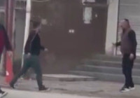 Tartıştığı kişiyi ayağından vurdu