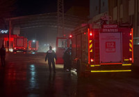 Gaziantep’te makarna fabrikasında yangın