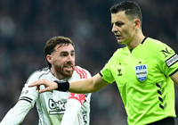 Beşiktaş cephesi, Galatasaray derbisinden sonra hakem Ozan Ergün'e çıkıştı. "İnanılmaz, anlam veremiyorum"