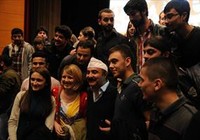 Leyla İle Mecnun Dizisinin Sevilen Karakteri Erdal Bakkal Cengiz Bozkurt Öğrencilerle Buluştu
