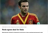 Machester Unıted, Mata Transferini Açıkladı
