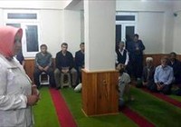 Düzce'de 'camide siyasete' tepki